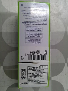 Leviton MGFT2-GY 20A 125V GFCI Presa, Grigio **Spedizione gratuita** - Foto 1 di 3