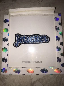 Stoney Clover Jetsetter Sticker Patch-Brand New-SHIPS N 24 HOURS - Picture 1 of 3