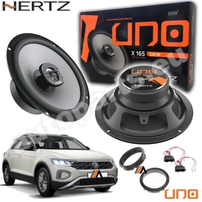 Kit 2 Casse Altoparlanti Hertz X165 Anteriori o Posteriori per Volkswagen T-Roc