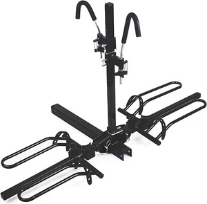 CMT 40830 Hitch Mount Bike Rack Platform - Style 2-Bike Rack for Cars Trucks SU - Picture 1 of 8