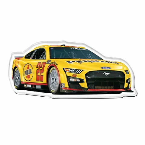 Joey Logano 2022 Wincraft #22 Pennzoil/Shell Acrylic Magnet FREE SHIP Cover