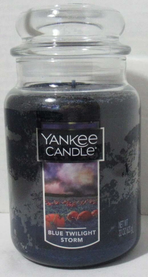 Yankee Candle Blue Twilight Storm 22oz Large Jar