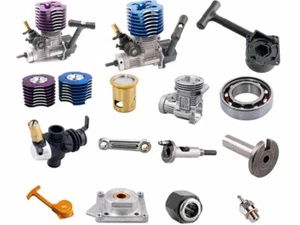 R/C 02060 VX 18 2.74CC Seilzugstarter Motor Teile für 1/10 HSP Buggy Truck RC Auto - Bild 1 von 28