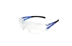 YAMAMOTO SAFETY GLASSES (CLEAR X BLUE) LF-401 - Picture 1 of 1