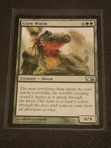 Magic the Gathering 2010 Core Craw Wurm - Foto 1 di 2