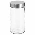5five Simply Smart Einmachglas Nixo, Vorratsglas, Glas, Edelstahl, 1.7 L, 135298