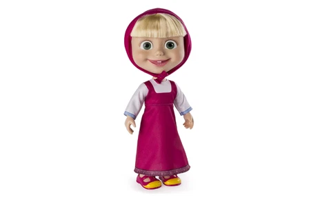 Interactive Giggle and Play Masha - NEW in Damaged Box Cover