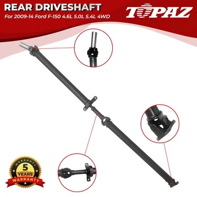 Rear Prop Drive Shaft Assembly For 2009-14 Ford F-150 4.6L 5.0L 5.4L 4WD 157" WB - Image 1 of 4