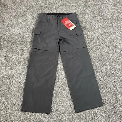 Pantalones The North Face Juveniles XL Gris Cintura Ajustable, Convertir en Pantalones Cortos, Nuevos con Etiquetas Foto 1 de 4