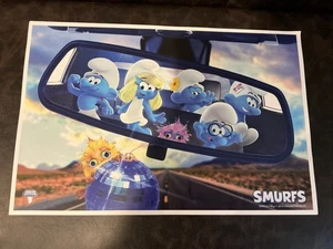 Smurfs 2025 Limited Edition Poster 12 X 18 - Picture 1 of 2