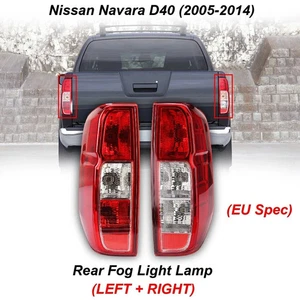 Pair Left & Right Rear Tail Light Lamp Fit Nissan vara D40 2005 2014 (EU Spec) - Picture 1 of 9