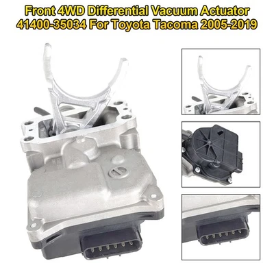 🚗Front 4WD Differential Vacuum Actuator 41400-35034 For Toyota Tacoma 2005-2019 - Изображение 1 из 4