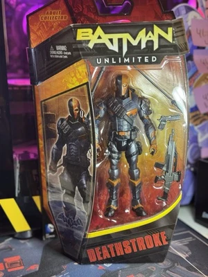DC Comics Batman Unlimited Deathstroke Matty Collector 2013 ARKHAM ORIGINS Foto 1 de 2