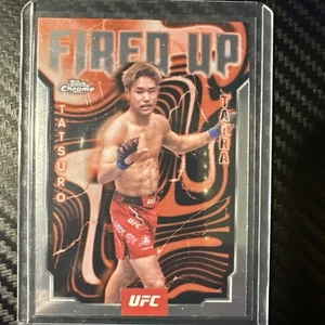 2025 Topps Chrome UFC - Fired Up Tatsuro Taira #FUP-19 - Picture 1 of 6