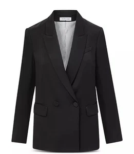 Veronica Beard Sevyn Jacket Blazer NWT $748 14 Black - Imagen 1 de 15