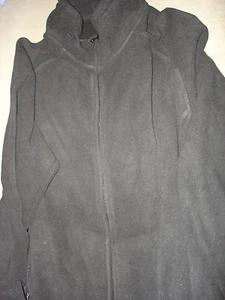 CHAQUETA DE LANA NEGRA GRANDE PARA HOMBRE - Imagen 1 de 3