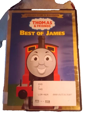 Thomas the Tank Engine and Friends - Best of James [DVD].  Ex library.  Tested Foto 1 de 3