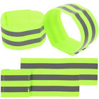  4 Stck. reflektierendes Handgelenkband elastisches Gurtband Fitnessband Streifen