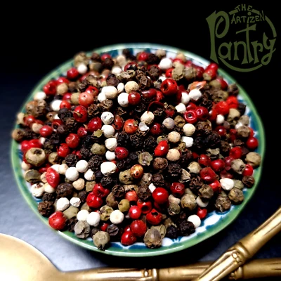 NEW Whole Peppercorns - BLACK WHITE PINK GREEN SZECHUAN or MELANGE  100g or 200g - image 1 of 4