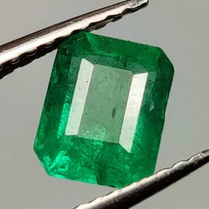 1.14 CT - Natural Zambian Emerald Octagon Shape special Luster - 7558 - Picture 1 of 3