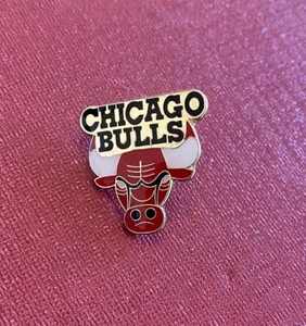 NBA Chicago Bulls Logo Basketball Enamel Lapel Hat Pin - Picture 1 of 2