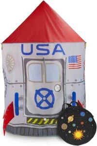 Imagination Generation Space Adventure Roarin' Rocket Play Tent with Milky Way - Picture 1 of 7