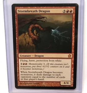 Magic the Gathering MTG Stormbreath Dragon Theros 143/249 Mythic Nr Mint - Picture 1 of 2