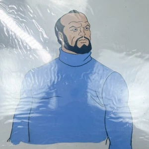 Vintage New Adventures of Flash Gordon Dr Zarkov Animation Production Cel - Picture 1 of 4