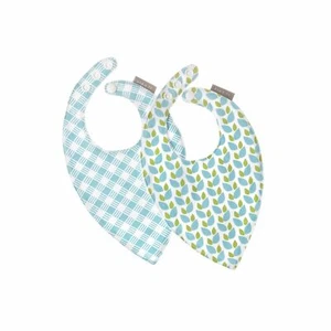 JJ Cole Bandana Bibs, Forest/Fauna 6M+ Baby Toddler - Picture 1 of 4