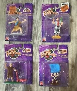 Lot of (4) Vintage 1993 Mattel The Flintstones Move Collective Figures - SEALED! - Picture 1 of 14