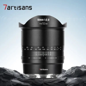 7artisans 10mm F2.8 II Full Frame Manual Focus Fisheye Lens for Sony Canon Nikon - Picture 1 of 8