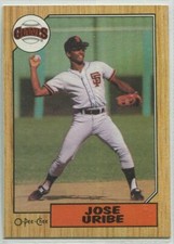 1987, O-PEE-CHEE Baseball, #'s 1-100, U Pick from list