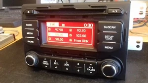 KIA RIO CAR RADIO HYUNDAI MOBIS AM110IHEE (MINT) - Picture 1 of 5