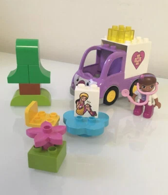 LEGO DUPLO Disney 10605 Doc McStuffins Rosie the Ambulance Building Kit Complete - Image 1 of 4