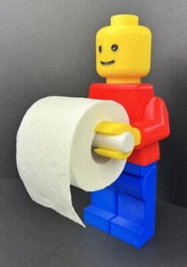 Lego porta carta igenica design toilette paper holder technic bagno wc casa - Foto 1 di 9