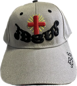 Gray Jesus Hat – Simple, Stylish, and Faith-Focused - Picture 1 of 1