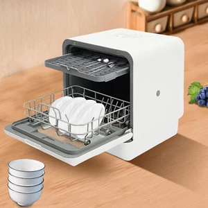 Mini Lavastoviglie Portatile 6L Lavastoviglie da Tavolo Lavastoviglie Compatta 1100W - Foto 1 di 24