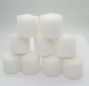 American Brand 9-each Votive Candles 10 Hour 1.1oz/30g White Unscented Free Ship - Picture 1 of 11