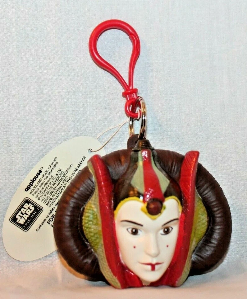 NWT AMIDALA STAR WARS 5" COLLECTIBLE TREASURE COIN AND BACKPACK CLIP   - Image 1 of 1