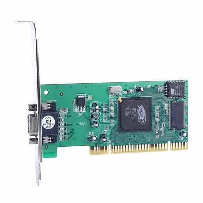 Desktop Computer PC PCI Graphics Card Adapter ATI Rage XL 8MB VGA Video Module - Image 1 of 4