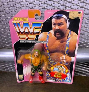 Tarjeta púrpura Hasbro WWF Rick Steiner 1993 Galoob Wcw Wwe - Imagen 1 de 3