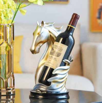 Edler Flaschenhalter Pferdekraft stilvolle Weinmomente mit Charakter - Bild 1 von 2