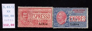 Libia effige Vittorio Emanuele III espressi nuovi gomma integra mnh - Imagen 1 de 1