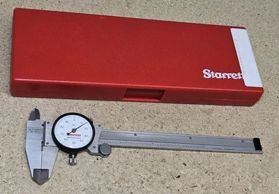 Starrett No. 120-6" dial caliper stainless steel - Made in the U.S.A. - Image 1 of 4