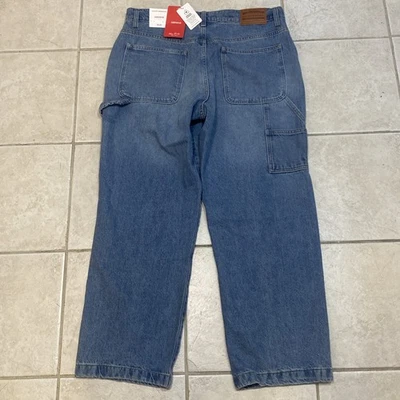 Lucky Brand Carpenter Jeans Men’s 36x30 Relaxed Straight Work NEW NWT $99.00  A5 - Image 1 of 4