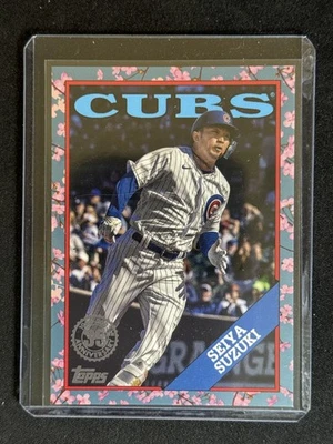 2023 Topps Japan Edition #88B-34 Seiya Suzuki 1988 Topps Cherry Tree - Image 1 of 2