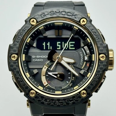 Near Mint CASIO G-SHOCK GST-B200X-1A9JF Carbon Solar Analog Digital Men's Watch - image 1 of 4