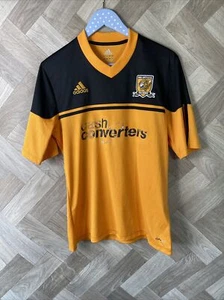 HULL CITY ENGLAND 2012/2013 HOME FOOTBALL SHIRT TRIKOT ADIDAS GRÖSSE M ERWACHSENE - Bild 1 von 11