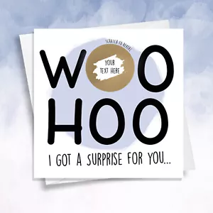 Surprise Card. Scratch Off Cards. Gift Reveal. Holiday. Trip. Present Idea guess - Picture 1 of 5