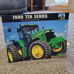 Folleto de ventas de publicidad de tractor John Deere 7000 serie diez vintage Y2K 2000 - Imagen 1 de 7
